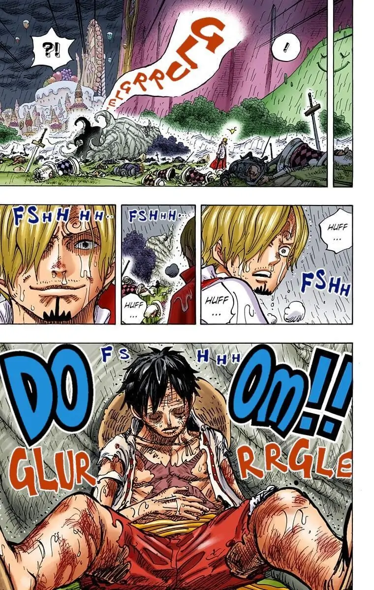 One Piece Digital Colored Chapter 855 image 16